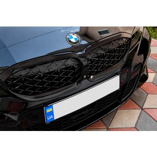 Munuaissäleiköt Diamond Black (2018-2022, musta reunus) BMW 3-sarja G20/G21 2018– kuva 1
