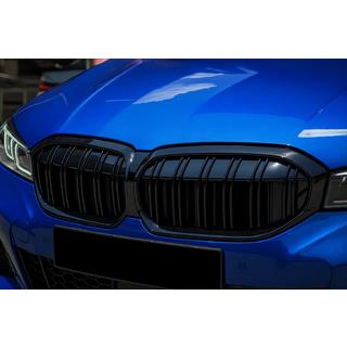M-Look munuaismaskit (2022+, kiiltävä musta) BMW 3-sarja G20/G21 2018– kuva 1