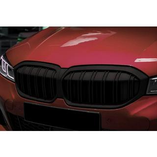 M-Look munuaismaskit (2022+, mattamusta) BMW 3-sarja G20/G21 2018– kuva 1