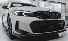 BMW 3-sarja G20/G21 2018– Munuaissäleiköt Diamond Silver (2022+, musta reunus) kuva 1