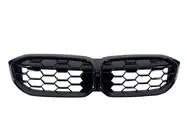 BMW 3-sarja G20/G21 2018– Munuaissäleiköt Diamond Black (2022+, musta reunus) kuva 2
