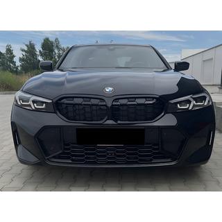 Munuaissäleiköt Diamond Black (2022+, musta reunus) BMW 3-sarja G20/G21 2018– kuva 1