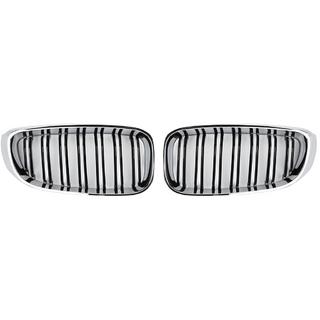 M-Look munuaismaskit (kiiltävän musta, kromireunus) BMW 3-sarja F34 2013–2020 kuva 2