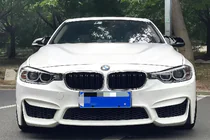 BMW 4-sarja F32/F33/F36 2012–2020 M-Look munuaismaskit (kiiltävän musta, kromireunus) kuva 1