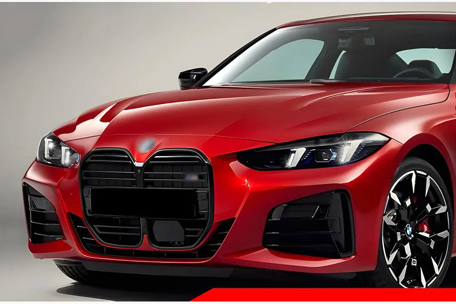 BMW 4-sarja G22/23/26 2020– M-Look munuaismaski (G22/23, kiiltävän musta) Image