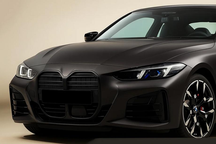 BMW 4-sarja G22/23/26 2020– M-Look munuaismaski (G22/23, mattamusta) Image