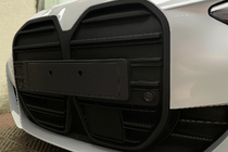 BMW 4-sarja G22/23/26 2020– CS-Style munuaismaski (I4 G26,2022+, mattamusta) kuva 1