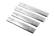Citroen C-4 2010–2018 OmsaLine kynnyslistat (4 kpl, ruostumaton teräs) kuva 2