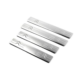 OmsaLine kynnyslistat (4 kpl, ruostumaton teräs) kuva 2