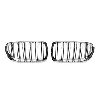 M-Look munuaismaskit (kiiltävän musta, kromireunus) BMW 5-sarja F10/F11 2010–2016 kuva 4