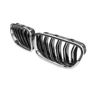 M-Look munuaismaskit (kiiltävän musta, kromireunus) BMW 5-sarja F10/F11 2010–2016 kuva 3