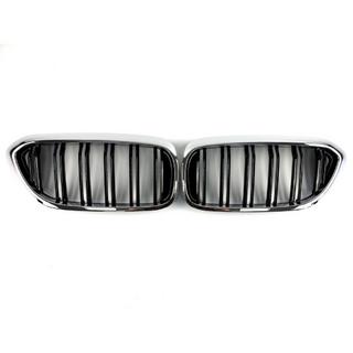 Munuaissäleikkö M-Look (2017-2020, kiiltävän musta kromireunuksella) BMW 5-sarja G30/G31 2017–2023 kuva 2