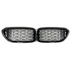 BMW 5-sarja G30/G31 2017–2023 Munuaisritilät Diamond Silver V1 (2017-2020, musta reunus) kuva 2