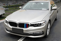 BMW 5-sarja G30/G31 2017–2023 Munuaissäleikkö 1 bar (2017-2020, M-Color kromikehyksellä) kuva 1