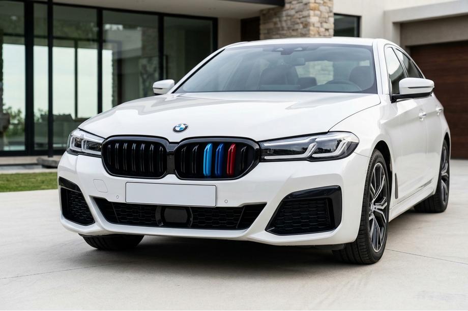 BMW 5-sarja G30/G31 2017–2023 Munuaismaski M-Look V1 (2021+, M-Color) Image