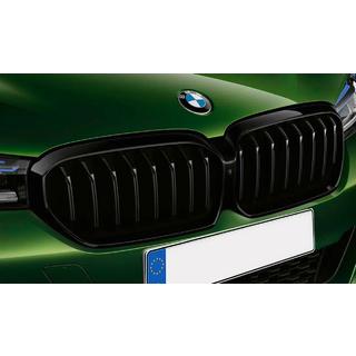 Munuaismaskit 1 Bar (2021+, kiiltävä musta) BMW 5-sarja G30/G31 2017–2023 kuva 1