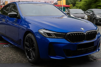 BMW 6-sarja G32 2017– M-Look-munuaismaskit (2020-2023, musta matta) kuva 1