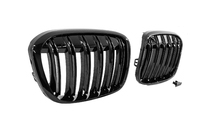 BMW X1 F48 2015–2022 M-Look munuaismaskit (2015-2019, kiiltävä musta) kuva 5