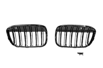 BMW X1 F48 2015–2022 M-Look munuaismaskit (2015-2019, kiiltävä musta) kuva 6