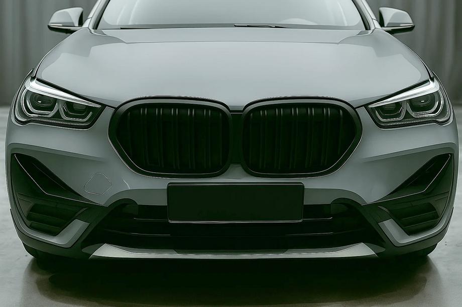 BMW X1 F48 2015–2022 M-Look munuaismaskit (2020-2022, mattamusta) Image