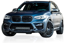BMW X3 G01 2018– Munuaissäleikkö M-Look (2018-2021, mattamusta) kuva 1