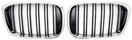 BMW X3 G01 2018– M-Look munuaismaskit (2018-2021, kiiltävän musta kromireunuksella) kuva 2