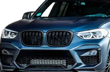 BMW X4 G02 2018– Munuaissäleikkö M-Look (2018-2021, mattamusta) kuva 1