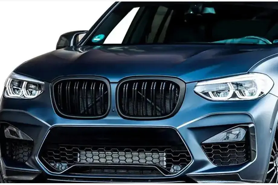 BMW X4 G02 2018– Munuaissäleikkö M-Look (2018-2021, mattamusta) Image
