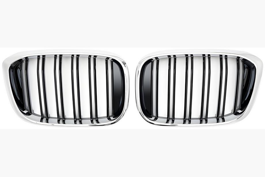 BMW X4 G02 2018– M-Look munuaismaskit (2018-2021, kiiltävän musta kromireunuksella) Kuva 2