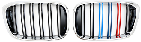 BMW X4 G02 2018– M-Look munuaismaski (2018-2021, M-Color kromireunuksella) kuva 2