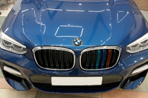 BMW X4 G02 2018– M-Look munuaismaski (2018-2021, M-Color kromireunuksella) kuva 1