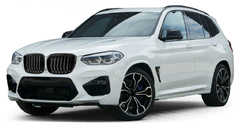 BMW X3 G01 2018– Munuaismaskit 1 Bar (2018-2021, musta kiiltävä) kuva 1