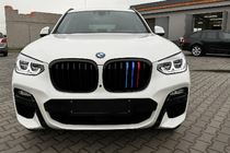 BMW X3 G01 2018– Munuaissäleikkö 1 bar (2018-2021, M-Color) kuva 1