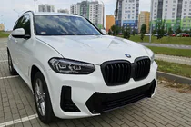 BMW X3 G01 2018– Etumaski 1 Bar (2021+, mattamusta) kuva 1