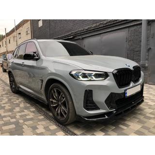 M-Look munuaismaskit (2021+, kiiltävän musta) BMW X3 G01 2018– kuva 1
