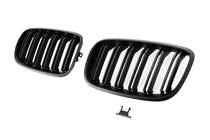 BMW X5 E70 2007–2013 M-Look munuaismaskit (musta matta) kuva 4
