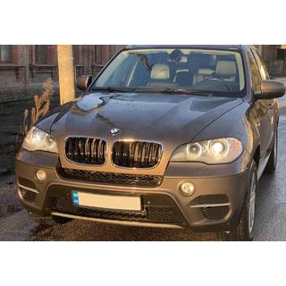 M-Look munuaismaskit (kiiltävän musta, kromireunus) BMW X5 E70 2007–2013 kuva 3