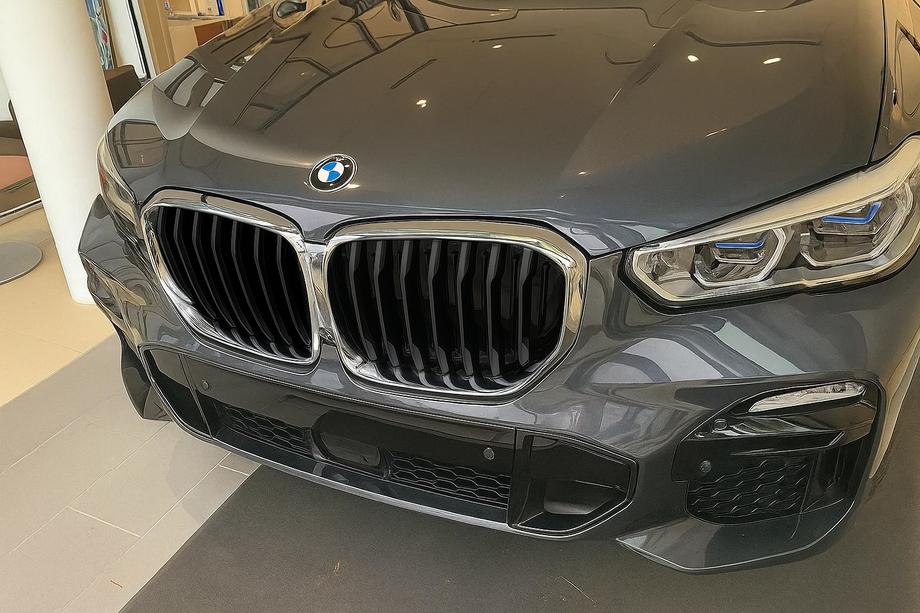BMW X5 G05 2019–2026 Munuaissäleiköt 1 Bar (2019-2022, kiiltävän musta kromikehyksellä) Image