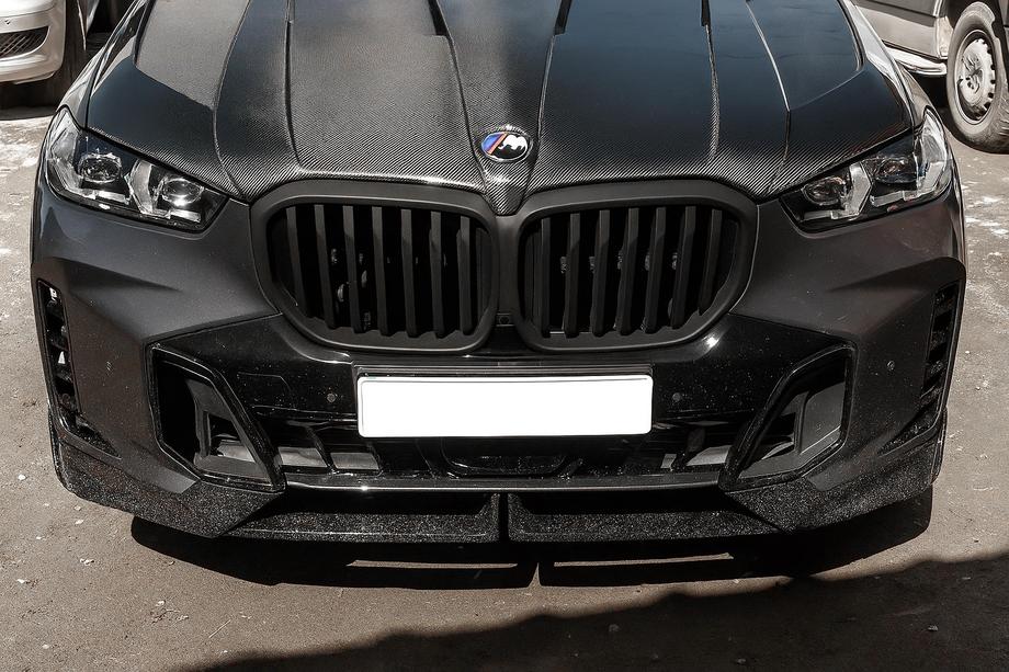 BMW X5 G05 2019–2026 Munuaismaskit 1 Bar (2023+, mattamusta) Image