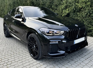 BMW X6 G06 2019–2027 Munuaismaskit 1 Bar (2019-2022, kiiltävä musta) kuva 2