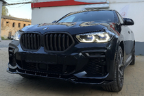 BMW X6 G06 2019–2027 Munuaissäleikkö 1 Bar (2019-2022, mattamusta) kuva 3