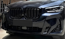 BMW X3 G01 2018– M-Look munuaismaski (G08i, kiiltävä musta) kuva 3