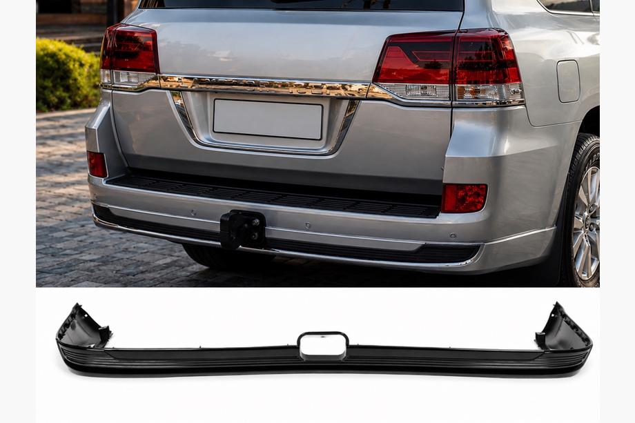 Toyota Land Cruiser 200 2007–2021 Takadiffuusorin lista ilman kromia 2016-2021 (Executive 2019/2021, vetokoukulle) Image