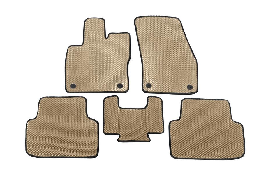 Volkswagen Golf Sportsvan 2014–2020 EVA-lattiamatot (Beige) Image