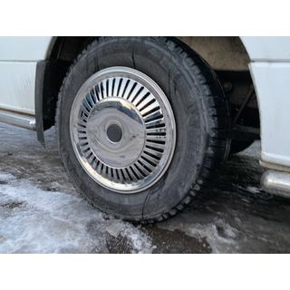 Ruostumattomasta teräksestä pyöränkapselit Tähti (1-renkaiset, 4 kpl) kuva 3
