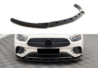 Mercedes E-class W213 2016–2023 DPT etupuskurin lipaspoileri (AMG-Line, 2020-2023, kiiltomusta) kuva 1