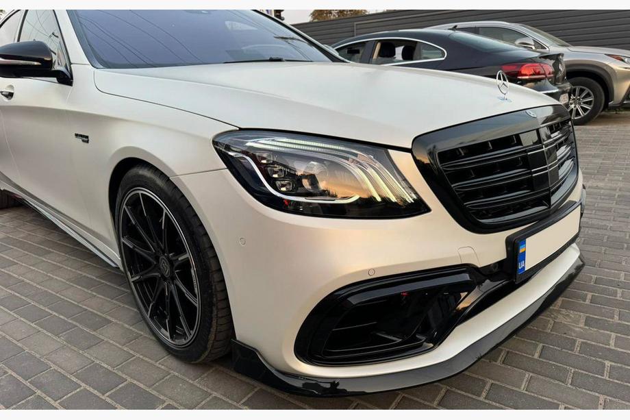 Mercedes S-class W222 2013–2022 BRB etulippa (2018+) Image