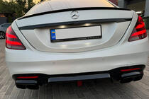 Mercedes S-class W222 2013–2022 Taka-diffuusori BRB (maalattavaksi, 2018+) kuva 9