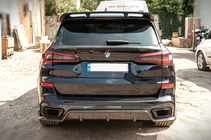 BMW X5 G05 2019–2026 Ala-spoileri V1 (luonnon hiilikuitu) kuva 2