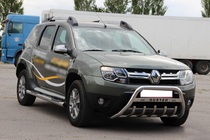 Dacia Duster 2008–2018 Karjapuskuri tekstillä WT004 (ruostumaton teräs) kuva 2